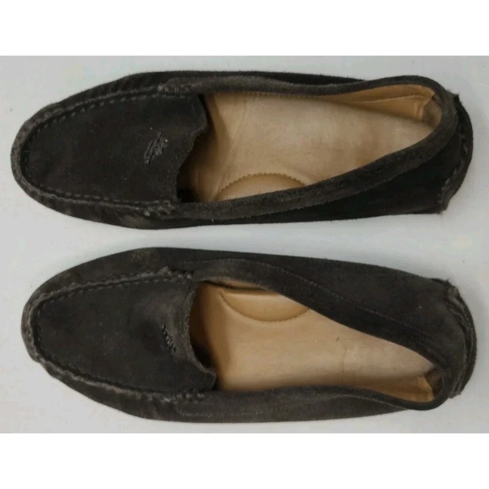 Coach Amber Brown Moccasins Coach New‎ York Carriage Logo Size 7.5 B